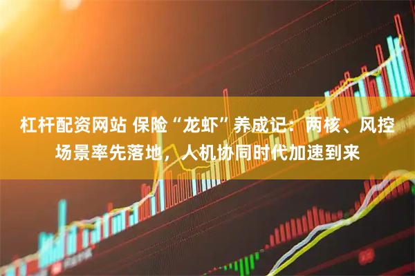 杠杆配资网站 保险“龙虾”养成记：两核、风控场景率先落地，人机协同时代加速到来