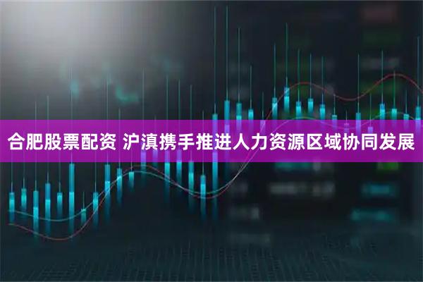 合肥股票配资 沪滇携手推进人力资源区域协同发展